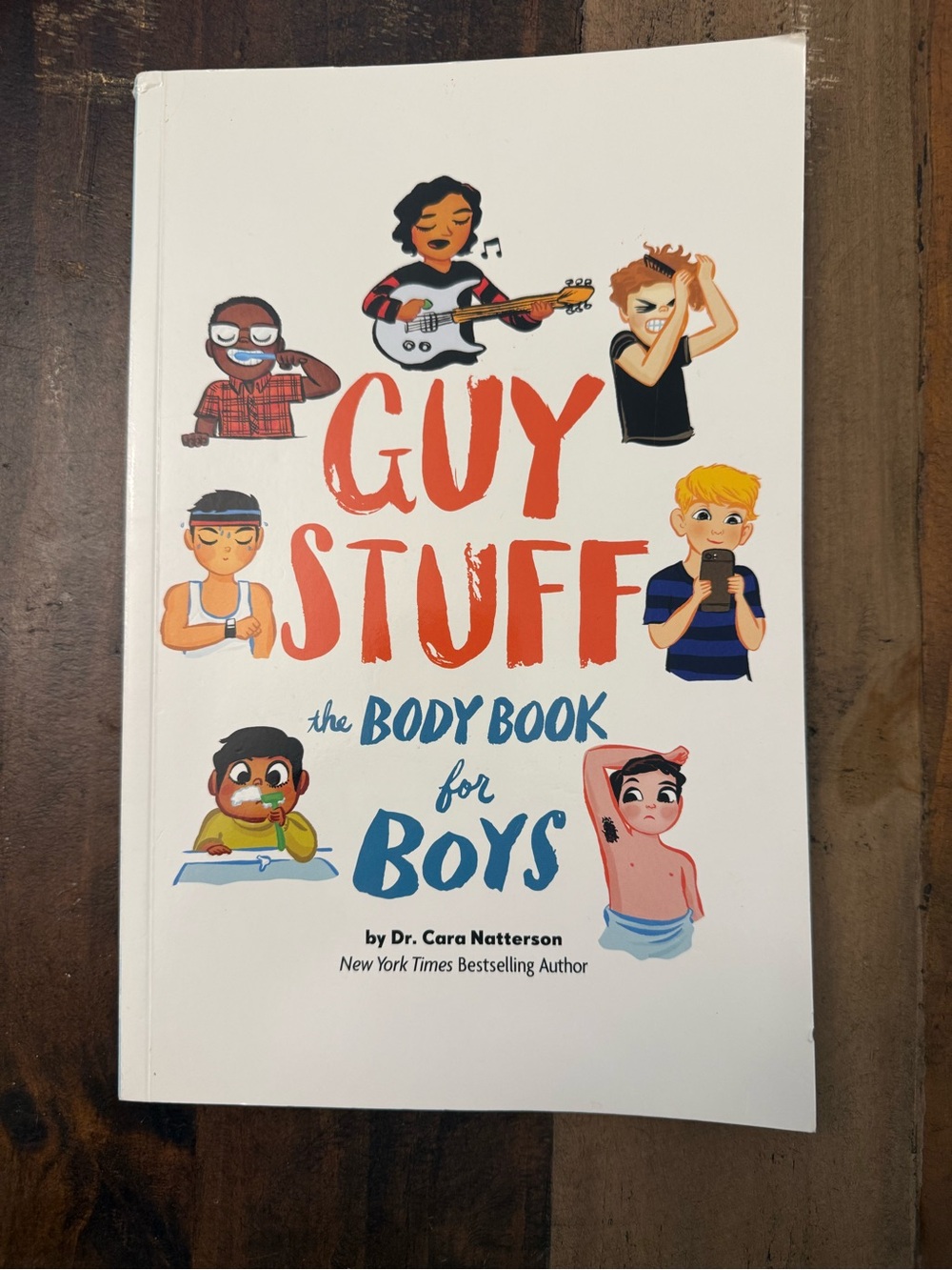 American Girl White Cover 'Guy Stuff' Illustrated Body Book